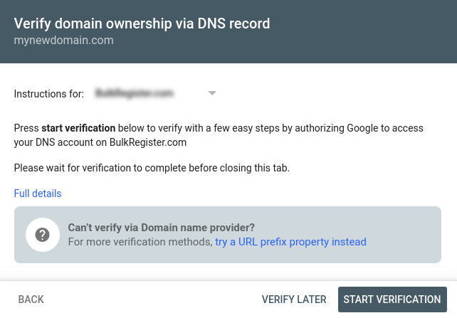 Auto Dns