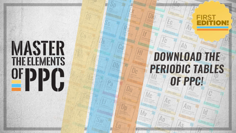 The Periodic Tables of PPC