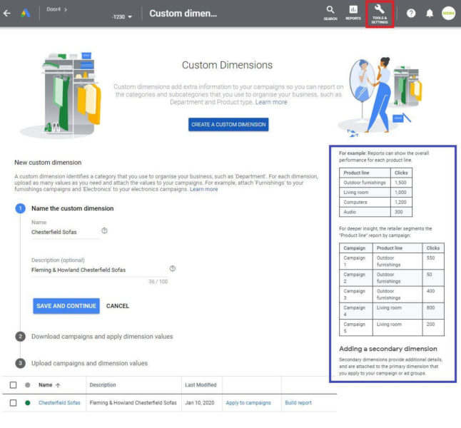 Google Ads Custom Dimensions Steven Johns