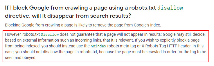 Robots Txt Indexed Blocked