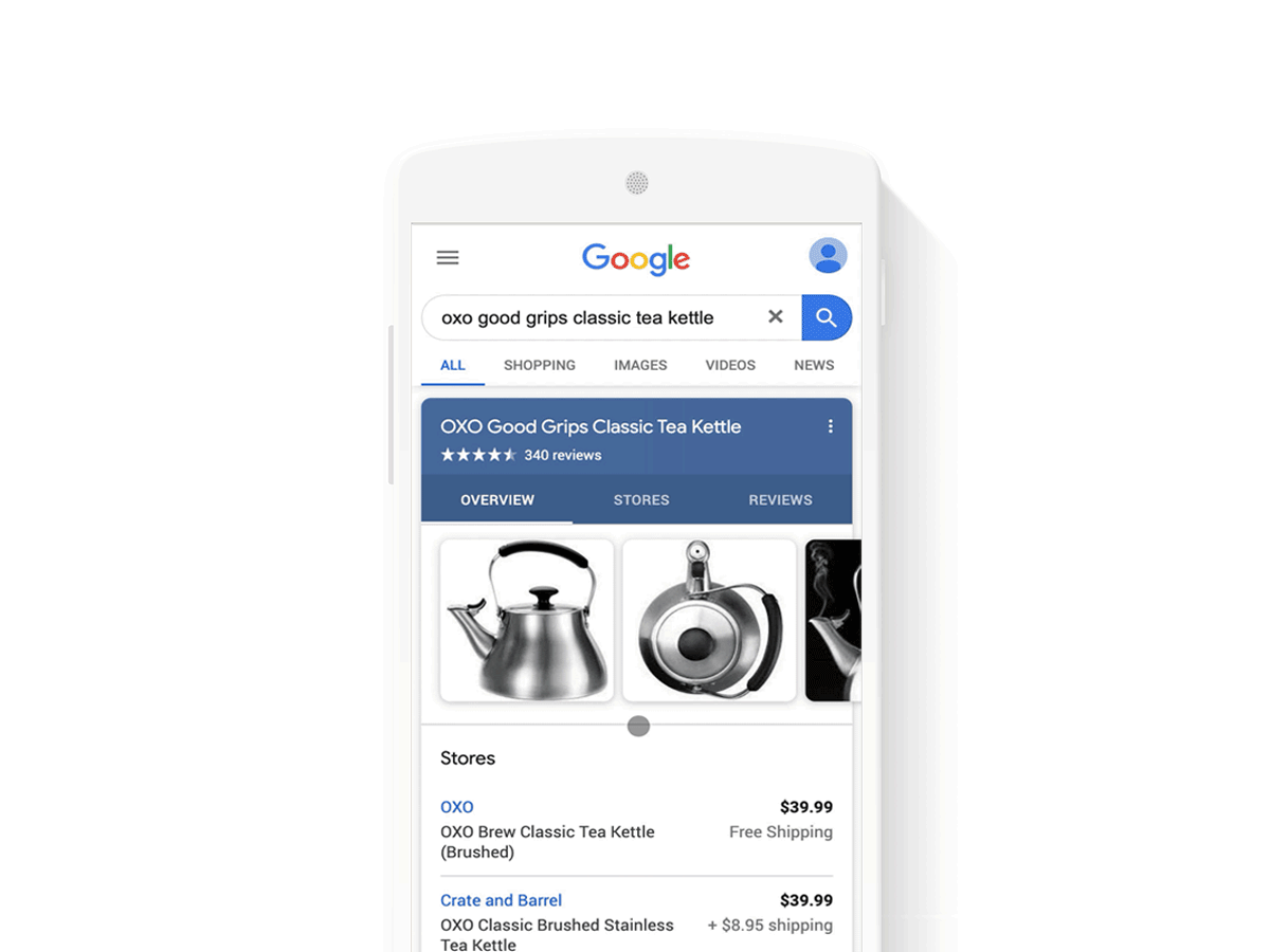 Google Free Listings On Search Product Knowledge Panel