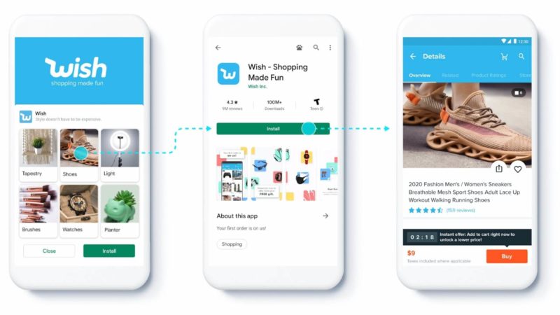 Google tests feeds for App install campaigns, expands deep linking