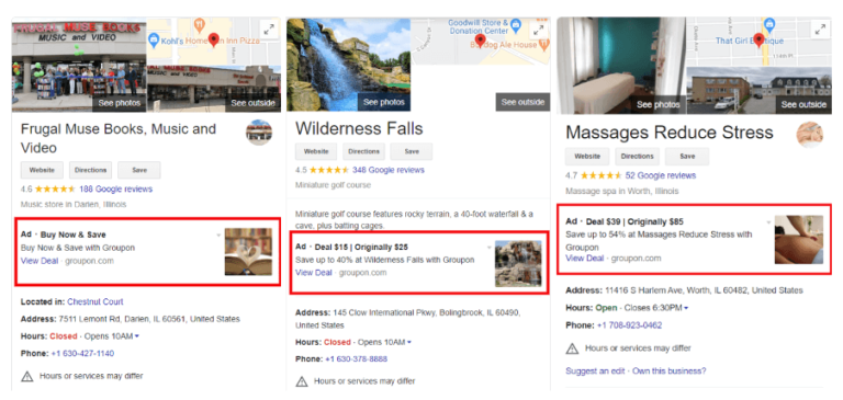 With new 'pilot program,' Google again testing ads on local business ...