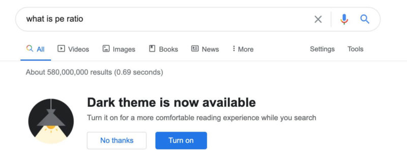 Google Search Dark Theme Setting 1612959181