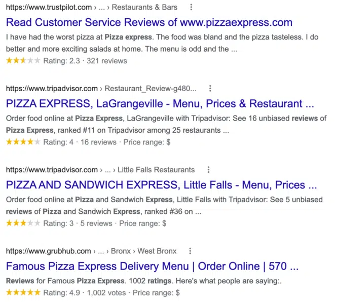 Google Search Review Snippets 1627036663