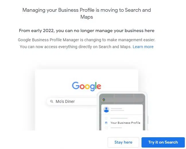 Google Business Profile Management Service