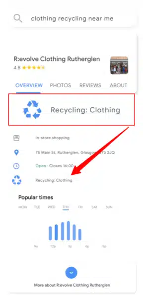 Google Local Listings Recycling Attribute