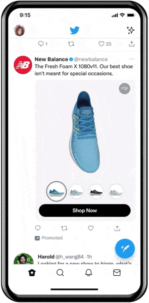 twitter product explorer new balance