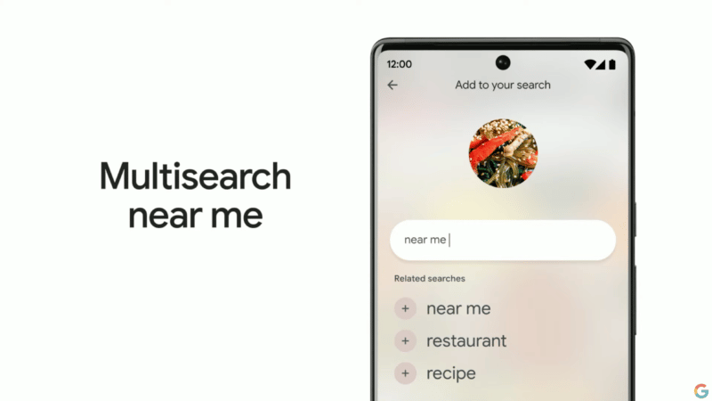 Google multisearch to gain near me support