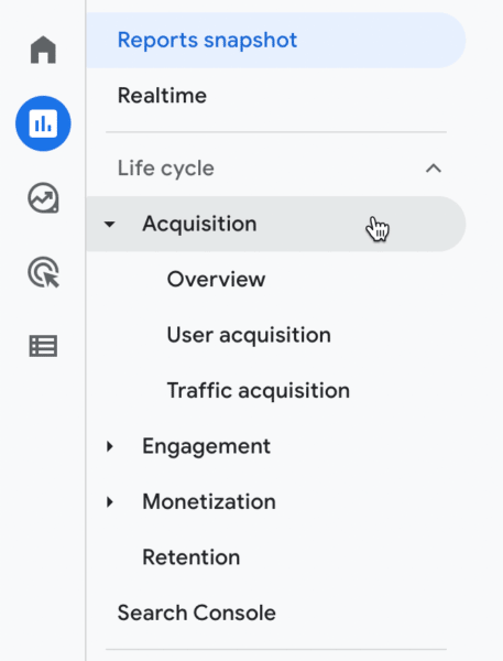 Google Analytics 4: A guide to the Traffic Acquisition Report