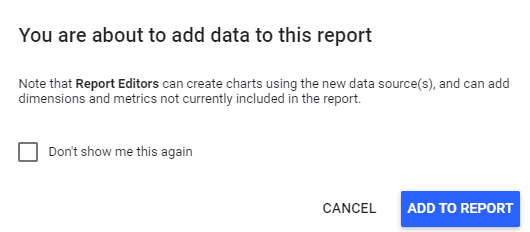 add data to report