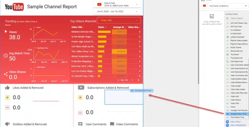 Customizing Report 800x408