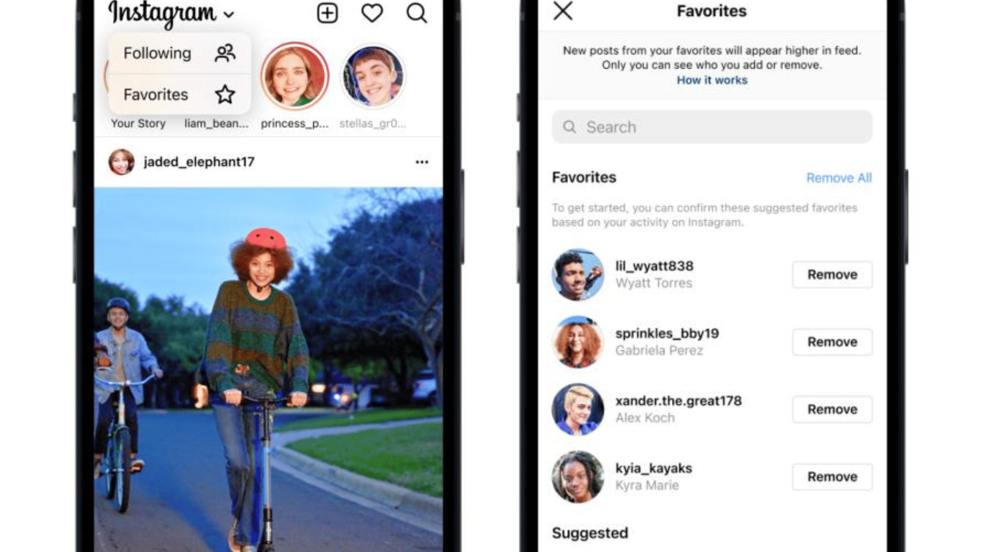 Two New Ways to Control Your Instagram Feed