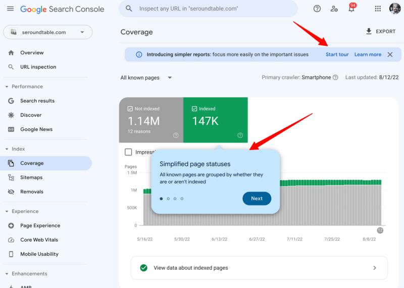 Google повторно включает функцию проверки исправлений в Search Console и добавляет новые классификации.