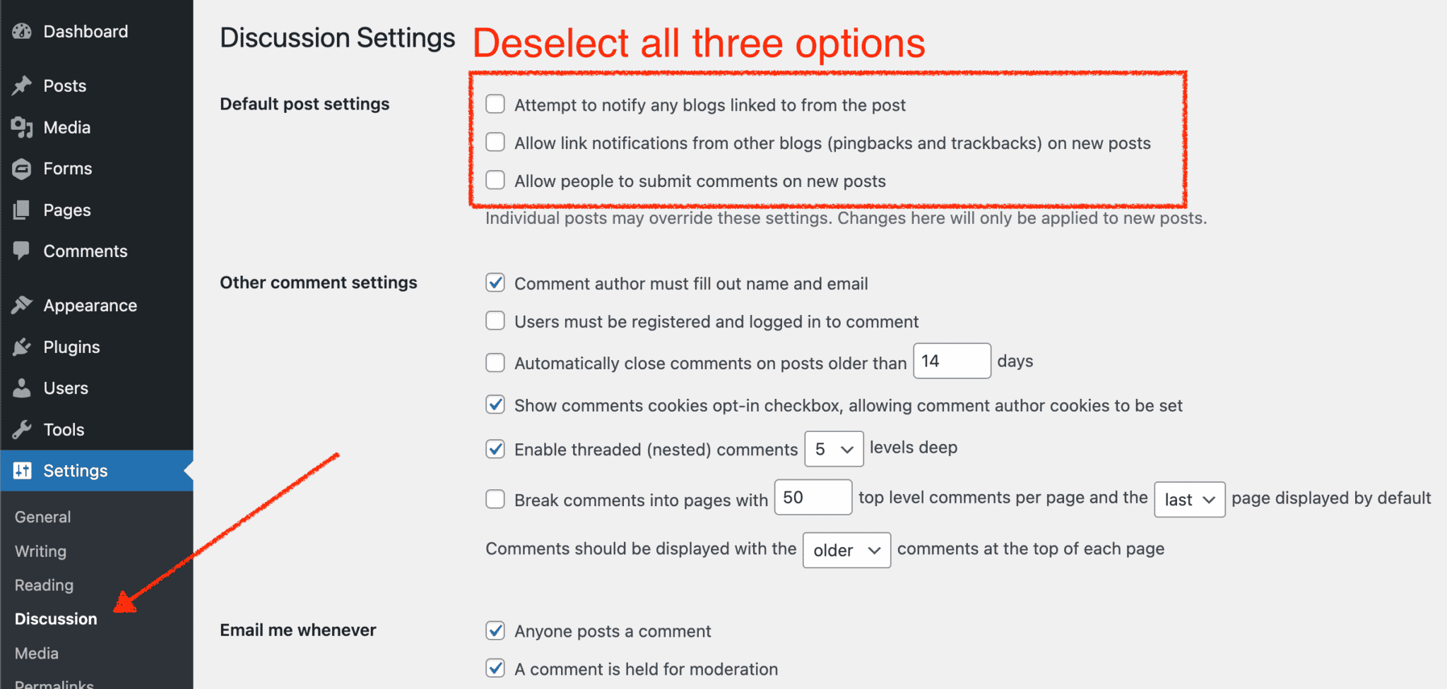 Settings 12. Website setting. Site setting.