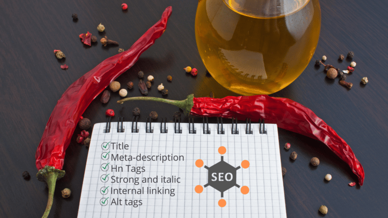 The ultimate recipe for writing SEO optimized content