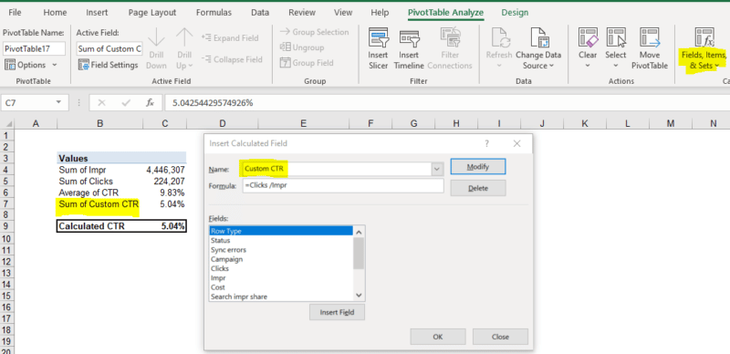 Custom Fields