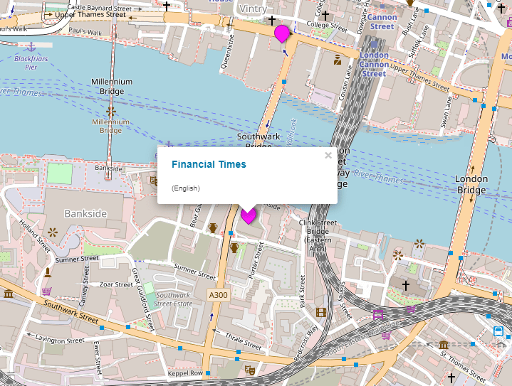Центральная лондонская газетная карта - 6 SEO-соображений для успешной международной экспансии