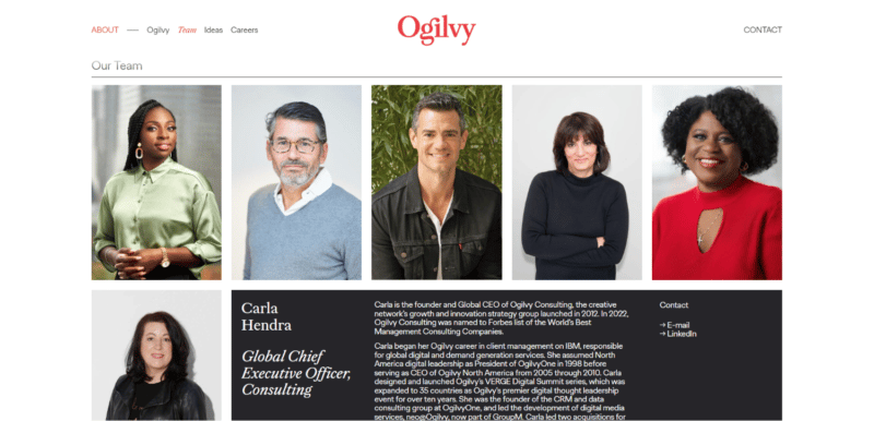 Ogilvy Страница