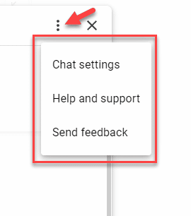 Chat Message Settings