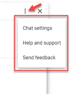 Chat Message Settings