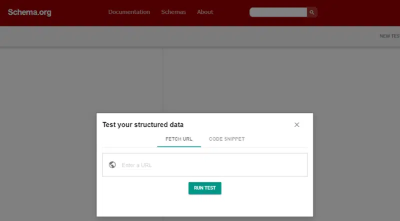 Structured Data Testing Tool