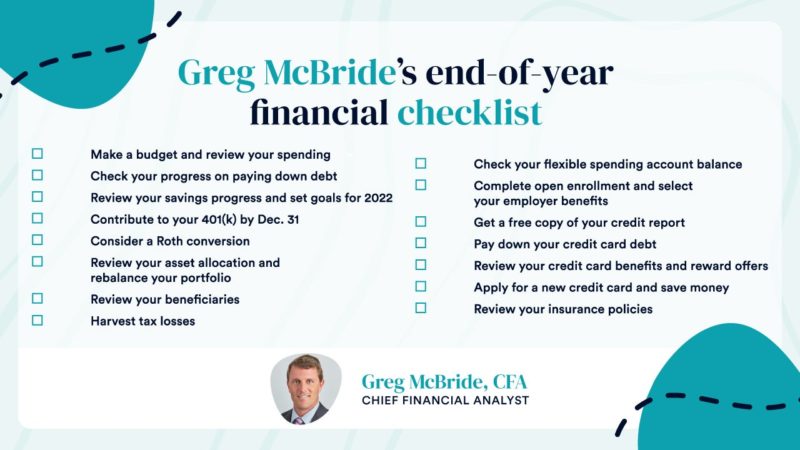 financial_checklist_2022 example