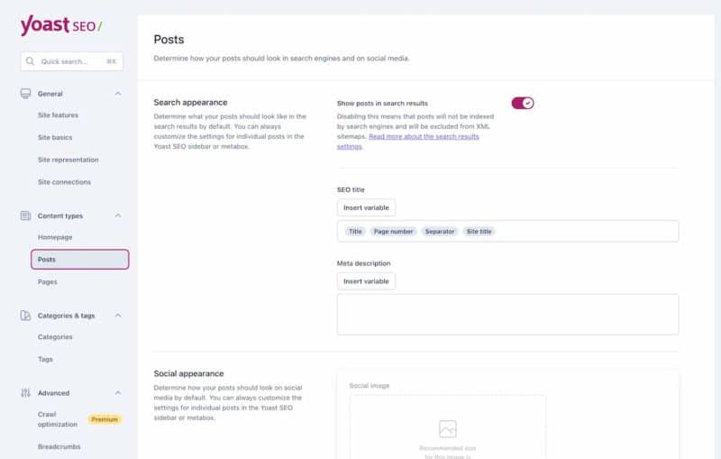 yoast seo 20.0 posts ui