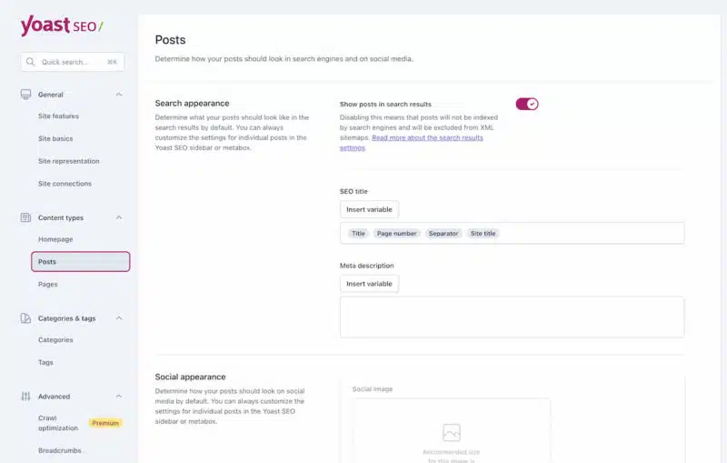 Yoast Seo 20.0 Posts Ui