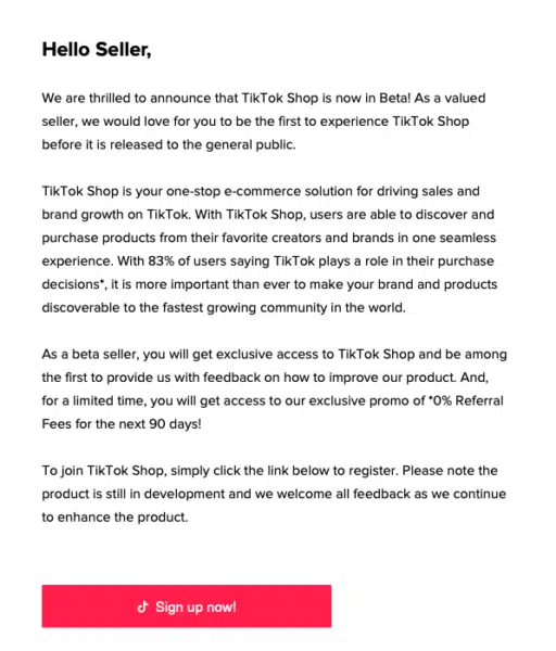 TikTok Shop launches in Beta