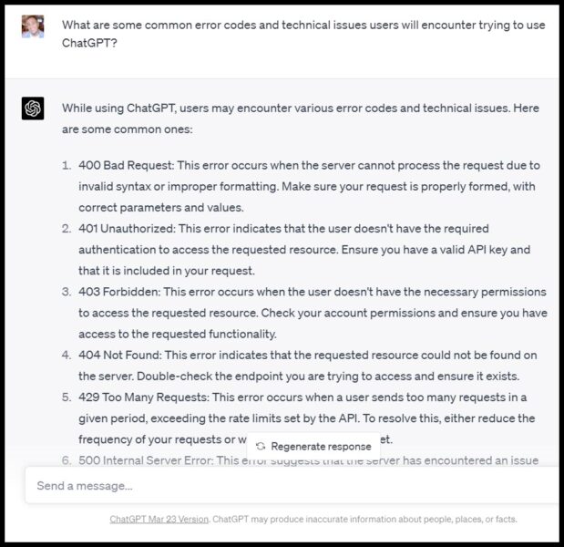 ChatGPT Fails 13 Common Errors And Mistakes You Need To Know