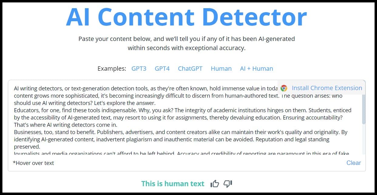 16 Of The Best Ai And Chatgpt Content Detectors Compared Garrett Seo Cassells 9794