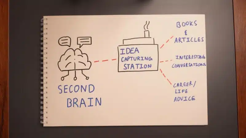 SEO Second Brain Idea Capture 800x450