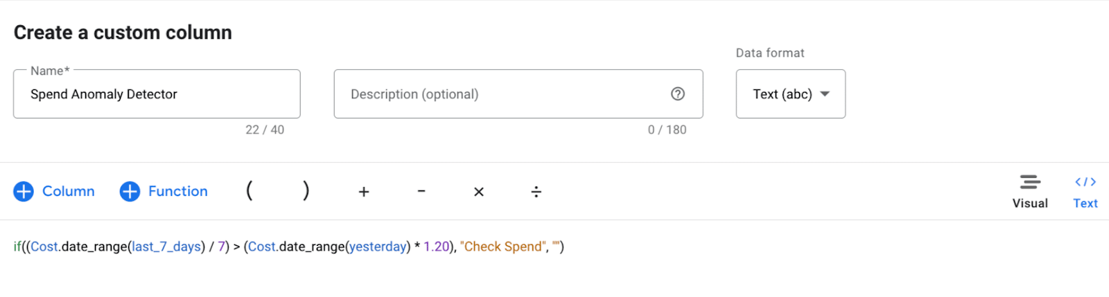 Use case 4: Spend anomalies