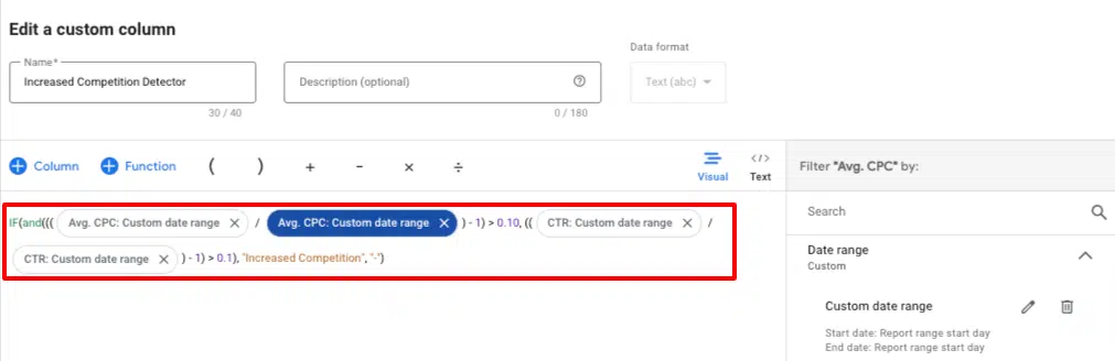 Use case 3: Competitive analysis