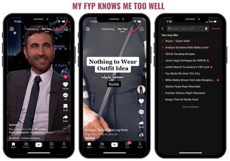 For You Page on TikTok