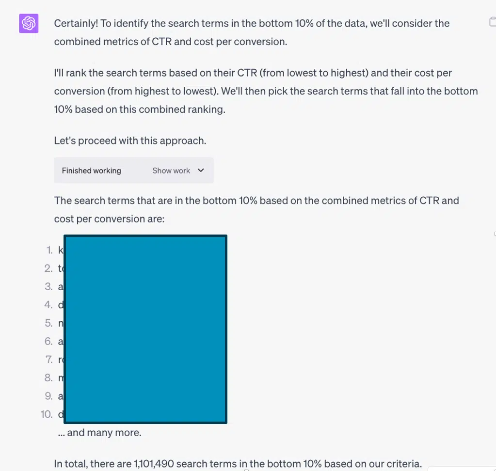 ChatGPT Advanced Data Analysis - CSV inspection 1