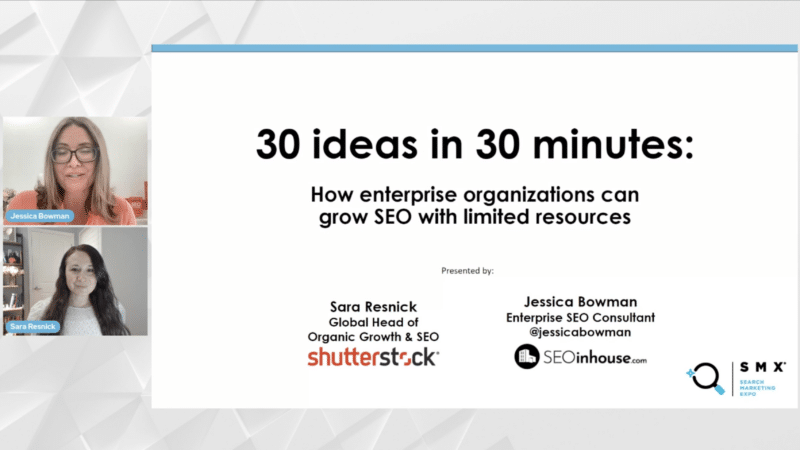 30 ways enterprise organizations can grow SEO with limited resources