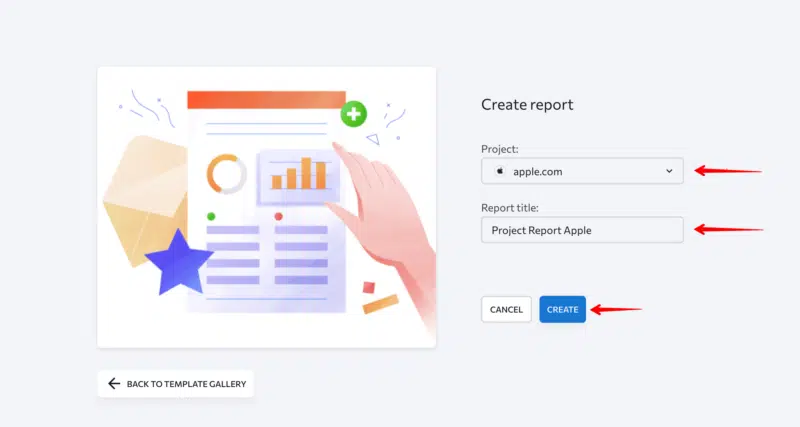 SE Ranking Report Builder Seranking Min