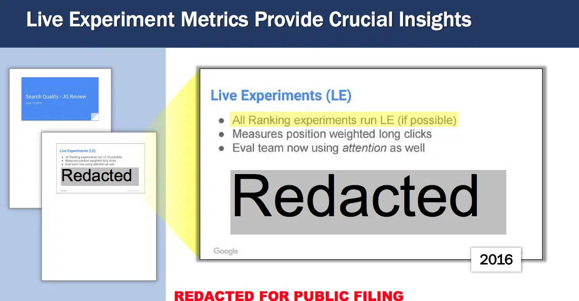 Las métricas de experimentos en vivo brindan información crucial