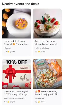 Google tests Nearby Events and Deals feature for local businesses - Search Engine Land
