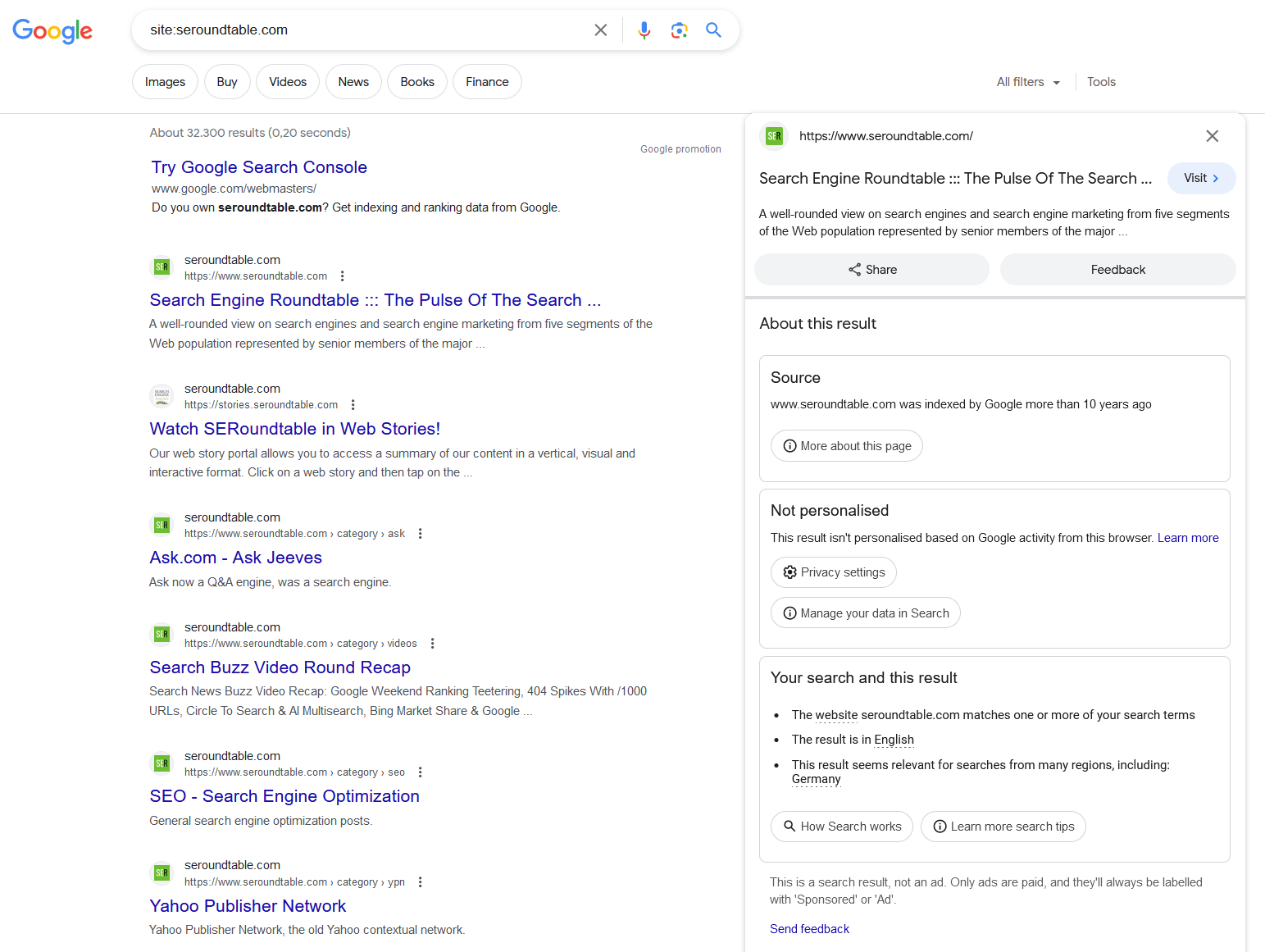 Search Results