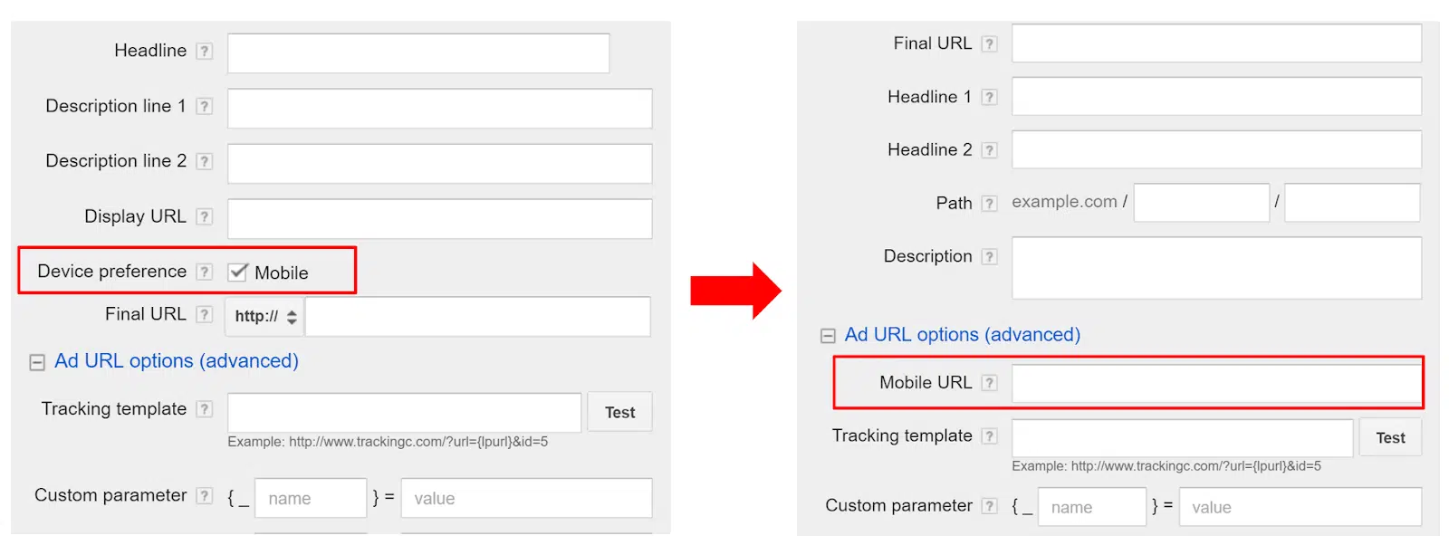 Screenshot from a 2016 Search Engine Land article, which recapped the early days of text ads moving to expanded text ads.