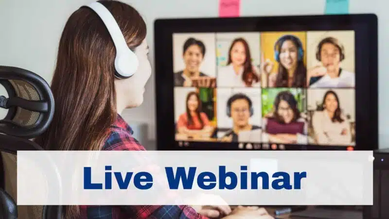 Live Webinar RSVP Today 1