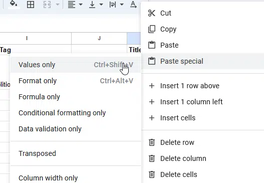 Title tag - Excel 5