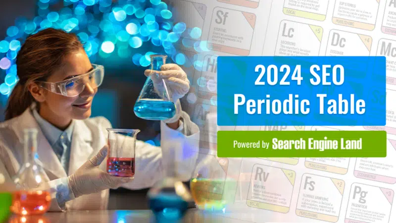 2024 SEO Periodic Table