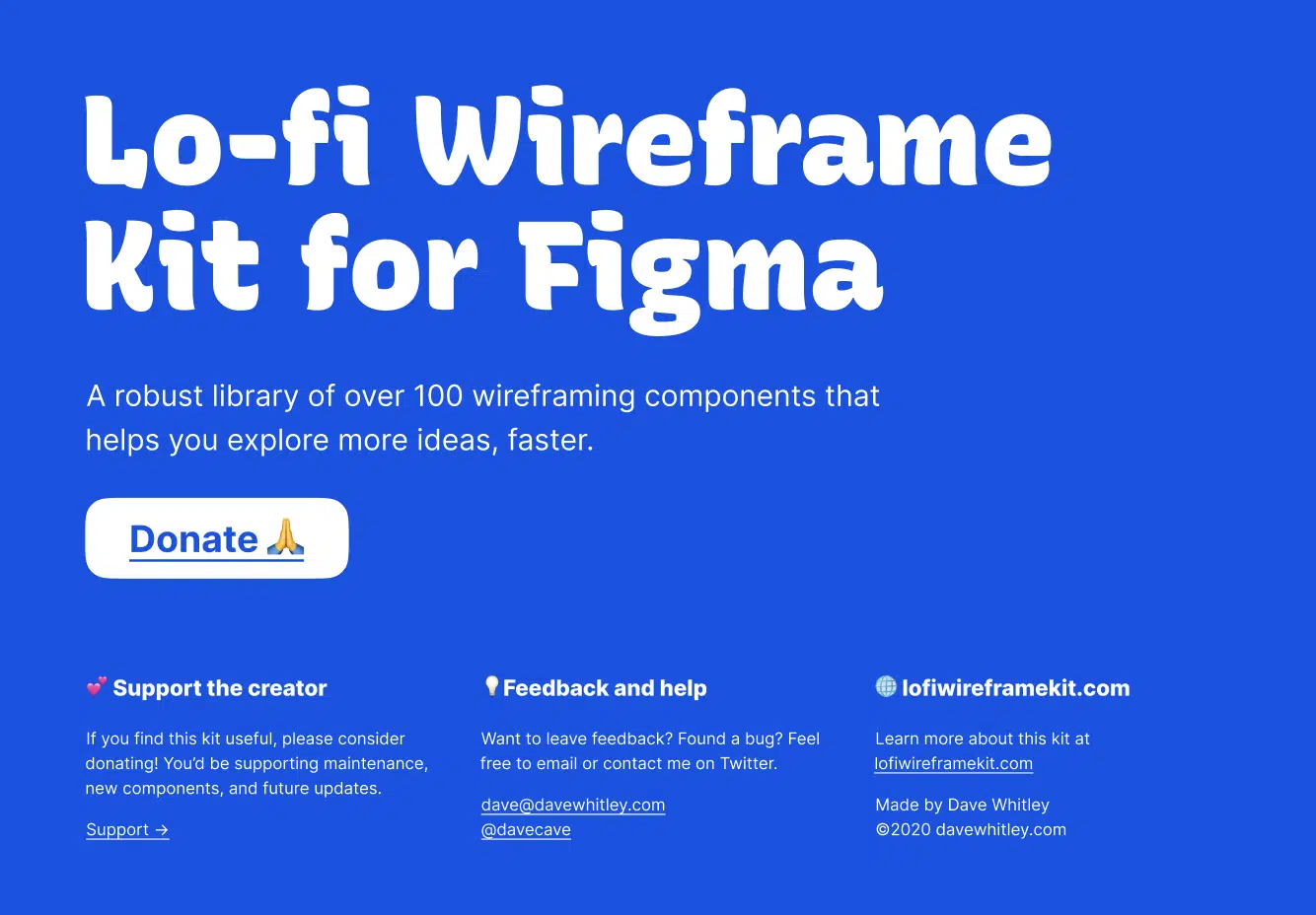 Low fidelity wireframe with Figma