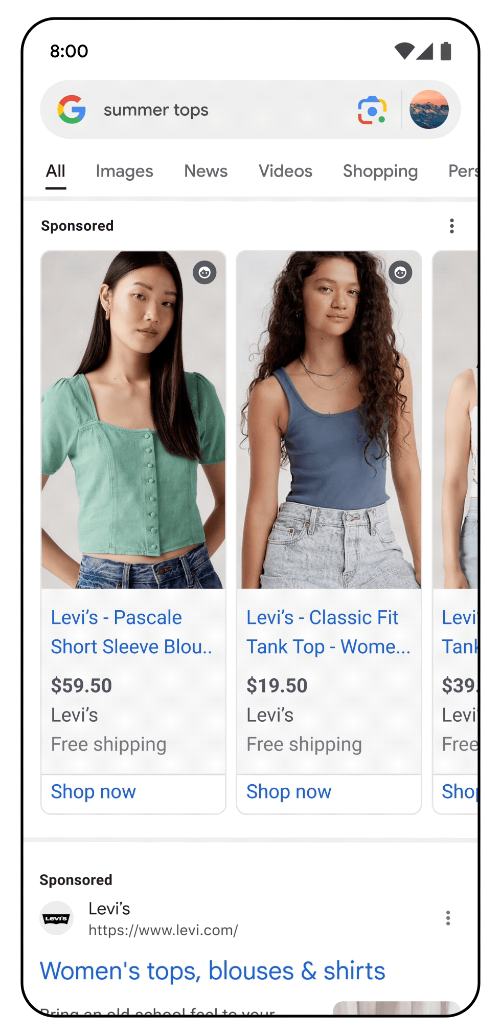 Shopping Ads Virtual Try On