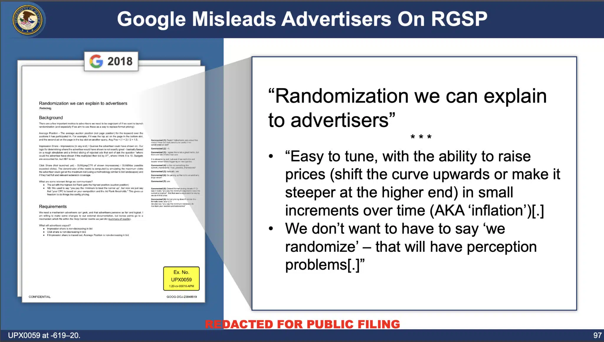 Google cheats advertisers on Rgsp scale