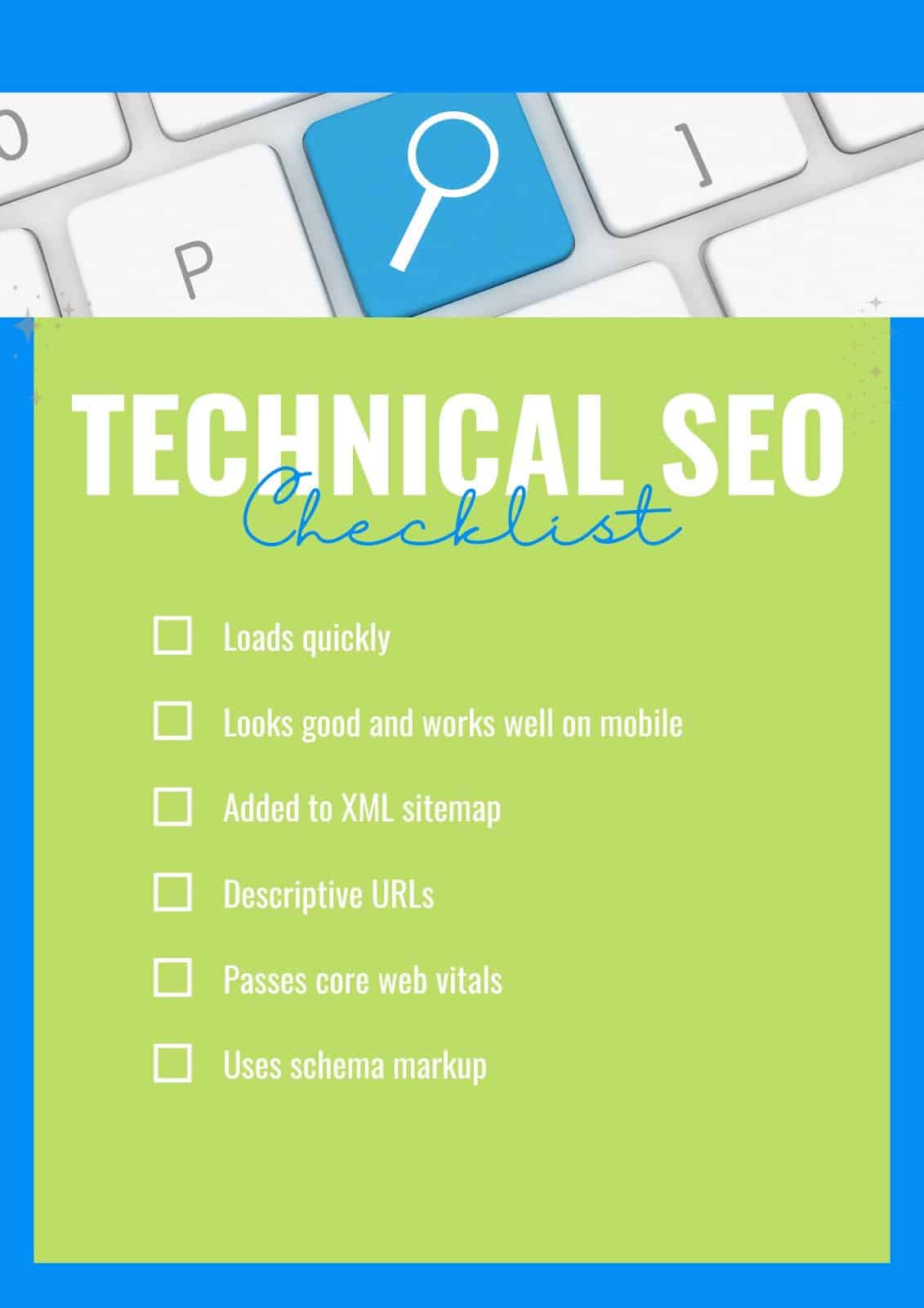 Checklist- Technical SEO content issues